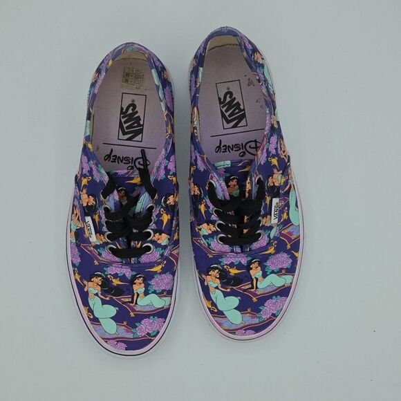 Vans x Disney Aladdin Princess Jasmine Sneakers Womens Size 8 Men's Sz 6.5 - Picture 5 of 9